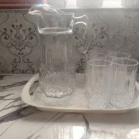 ۶عددلیوان همراه پارچ اصل فرانسه