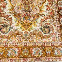 فرش دستبافت ۶۰ رج جفت ۶ متری موج مهر نوین فر