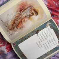 کتاب دیوان حافظ جلد دار صفحات رنگی|کتاب و مجله تاریخی|رشت, پیرسرا|دیوار