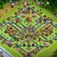 اکانت کلش اف کلنز تان 16