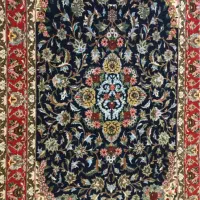 فرش دستباف گل ابریشم