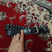 کمربند مردانه چرم میخی|کیف، کفش، کمربند|مراغه, |دیوار