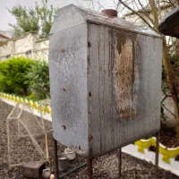 کباب پز ایستاده گالوانیزه