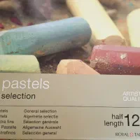 پاستل 120 رنگ نیمه