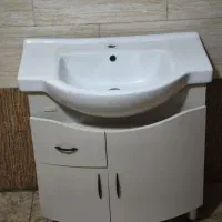 رو شویی با کابینت HDFضد آب سالم