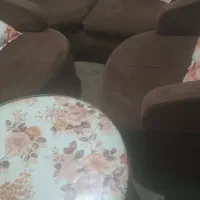 مبل نیم ست بامیز|مبلمان خانگی و میز عسلی|رشت, خمیران زاهدان|دیوار