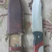 چاقو با غلاف چرمی اصل