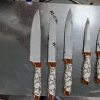 چاقو ست اشپز خانه فول دسته یک بازار ارسال فوری|ظروف پختوپز|تبریز, |دیوار