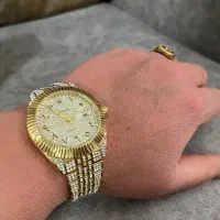 ساعت فول نگین رولکس دیت جاست با اعدا فارسی|ساعت|رباط‌کریم, رباط‌کریم|دیوار