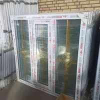 درب و پنجره pvc پیش ساخته آماده/با شیشه دوجداره|مصالح و تجهیزات ساختمان|رشت, شهرک شهید مفتح|دیوار