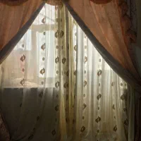 پرده با زیری پانچ شده مرتب یک وپونصد|پرده، رانر، رومیزی|زابل, |دیوار