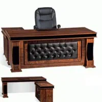 میزکارریاست/صندلی جکدار/مبلمان نیم ست چرم پیشخوان|دفتر کار|کرج, گلشهر|دیوار