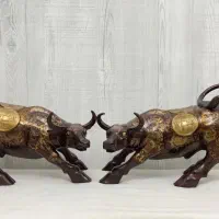 مجسمه لیوان کوچک برنز برنزی