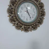 ساعت دیواری طرح گل رز