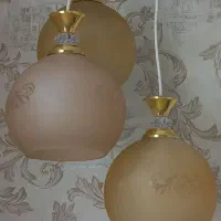 لوستر سه شله|لوستر و چراغ آویز|کرج, عظیمیه|دیوار