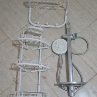 علم دوش و استند حمام سه گوش