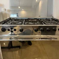 اجاق گاز فردار پنج شعله تمام استیل