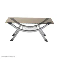 میز وسط شیشه ای