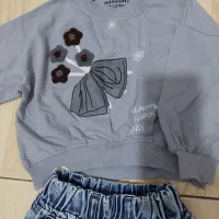 بلوزوشلوارمارک دخترونه|کفش و لباس بچه|بابل, |دیوار