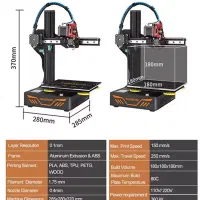 پرینتر سه بعدی kingroon|پرینتر، اسکنر، کپی، فکس|بوکان, |دیوار