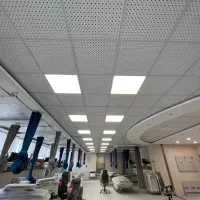 اجرای تایل کناف  کمپارس تی وی وال