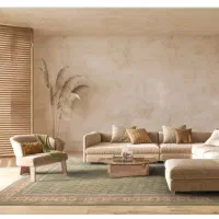 فرش مرینوس کلکسیون آنتیک طرح ترمه رنگ بندی|فرش|اندیمشک, |دیوار