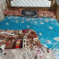 کمد و تخت و میز آرایش درحد نو جادار همراه تشک|تخت و سرویس خواب|کنارک, |دیوار