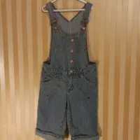 سارافون شلوارک جین دختزانه