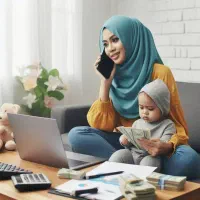 کار با گوشی درمنزل مخصوص بانوان