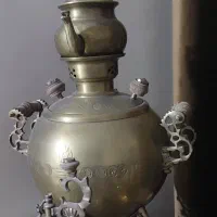 سماور مسی|سماور، چای‌ساز، قهوه‌ساز|بجنورد, |دیوار