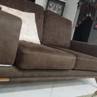 مبل ۲ تا دونفره و ۴ تا تک نفره ،کرم قهوه آی