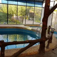 باغ ویلاشیک ونوسازبااستخرسرپوشیده|اجارهٔ کوتاه‌مدت ویلا و باغ|مشهد, اقبال|دیوار