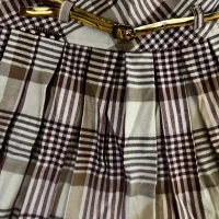 دامن پلیسه مجلسی کرم قهوه ای نونو|لباس|آسارا, |دیوار