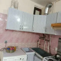 کابینت فلزی همراه با هود|آب‌چکان و نظم‌دهنده ظروف|سبزوار, زینبیه|دیوار