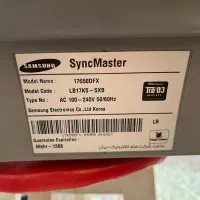 مانیتور لامپی سامسونگ SyncMaster 17650DFX سالم