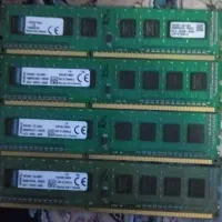 رم کامپیوتر 4g 1600hz چهار تا رم مجموعا ۱۶ گیگ