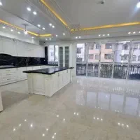 آپارتمان 2خوابه_110متر_سالن پرده خور_نقشه خطی