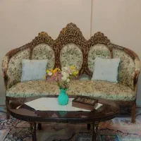 مبل ۹ نفره بسیار تمیز|مبلمان خانگی و میز عسلی|تهران, خزانه|دیوار