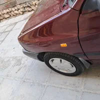 پراید دوگانه زرشکی مدل ۸۵