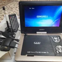 دی وی دی لبتابی پرتابل دیجیتال TV و آنالوگ AV دار