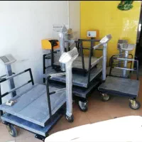 تولید باسکول 80/80چرخدار و ترازوی علمکدار