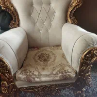 مبل سلطنتی هفت نفره وسه عسلی وناهار خوری