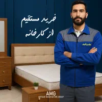 سرویس خواب مدل آنتیک تمام ام دی اف + ۳۶ ماه ضمانت