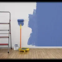 نقاشی ساختمان .دروپنچره .چوب .