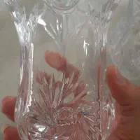 لاله کریستال لوستر سفید شفاف ۸ عدد|لوستر و چراغ آویز|تهران, باشگاه نفت|دیوار