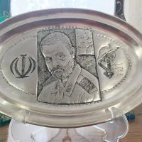 سینی ورشو حاج قاسم سلیمانی|کلکسیون اشیاء عتیقه|بروجرد, |دیوار