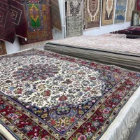 فرش دستباف بساک نقشه بیجار اعلا متراکم|فرش|مشکیندشت, |دیوار