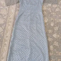 لباس مجلسی تمام ملیله ای تمام سنگ سنگین