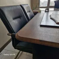 میز مدیرت ومیز جلسه با۴ سندلی|مبلمان اداری|تهران, صادقیه|دیوار