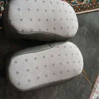 دو تاکلاه و کفش نوزادی زیبا|کفش و لباس بچه|بابل, |دیوار